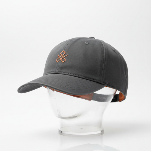 Stylish classic cap on white background